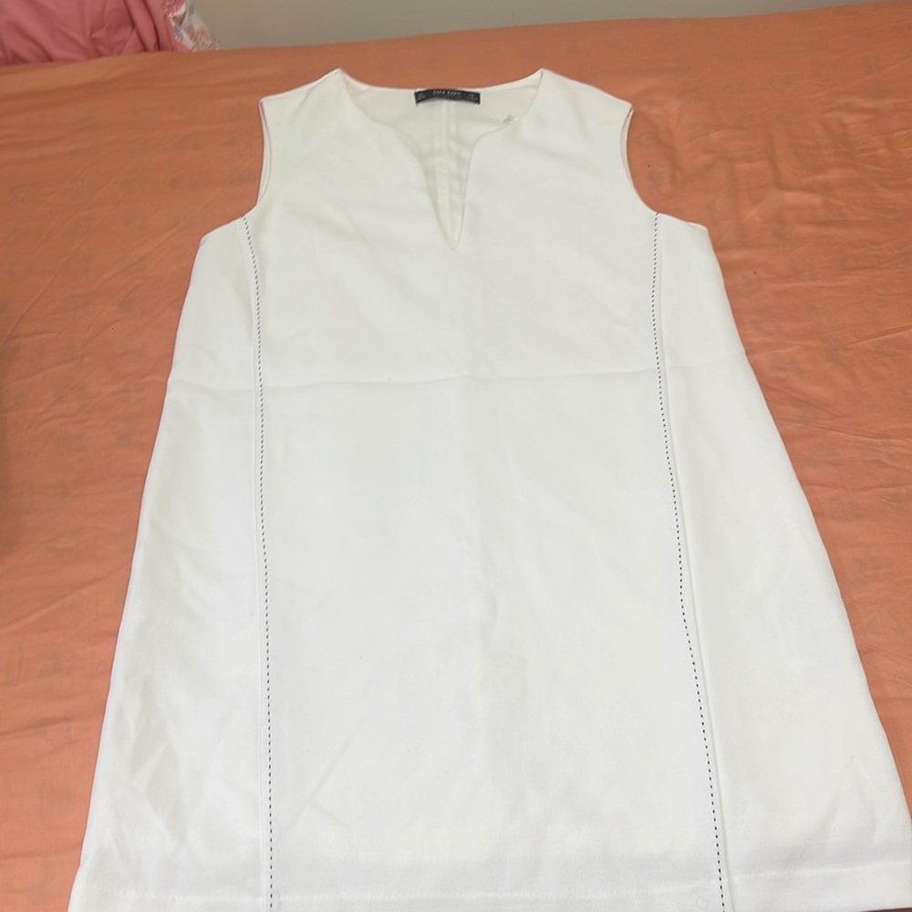Zara White Dress